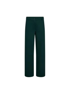 Freequent Naisten Housut NANNI PANT Tummanvihreä