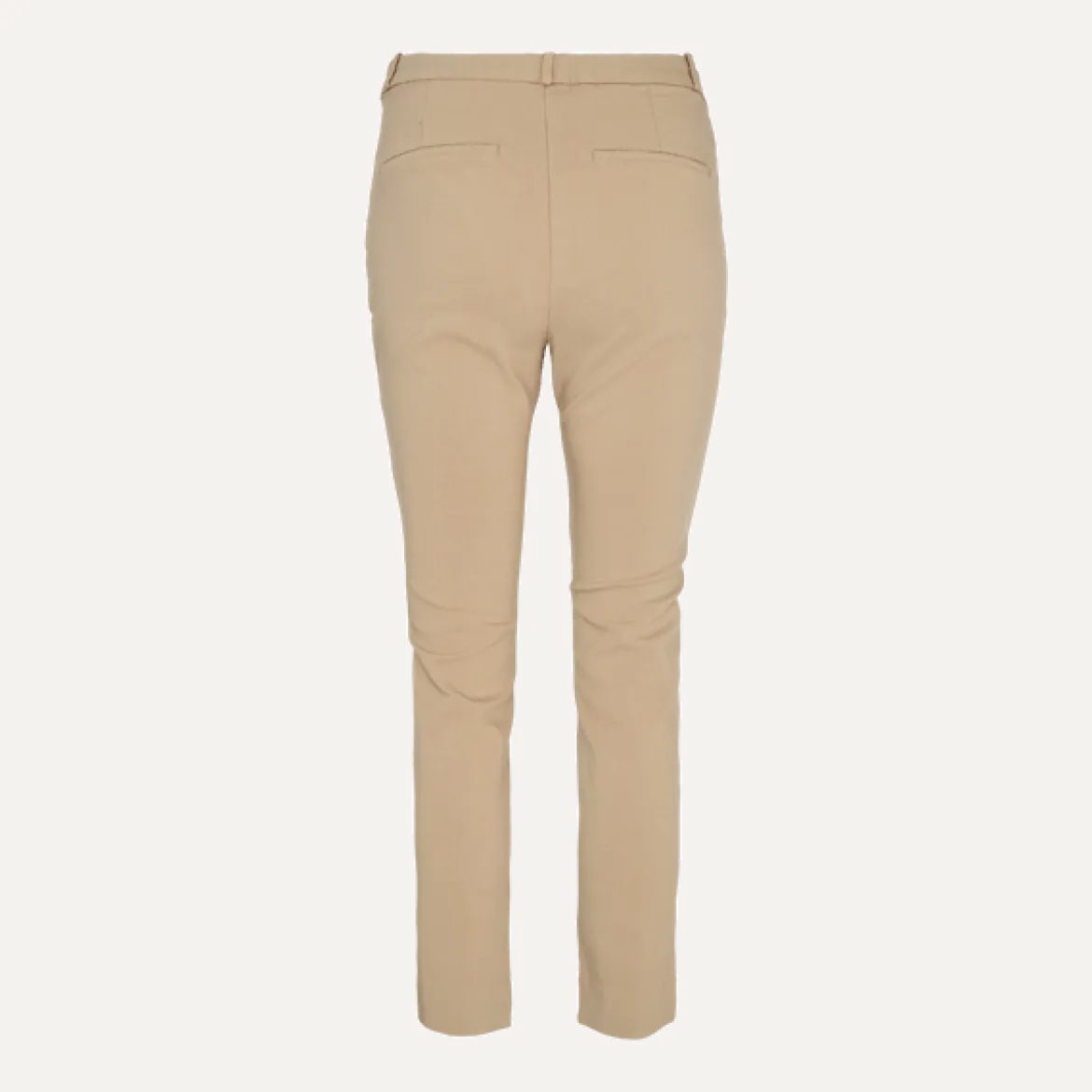 Freequent Naisten Housut, SOLVEJ ANKLE PANT Vaalea Beige
