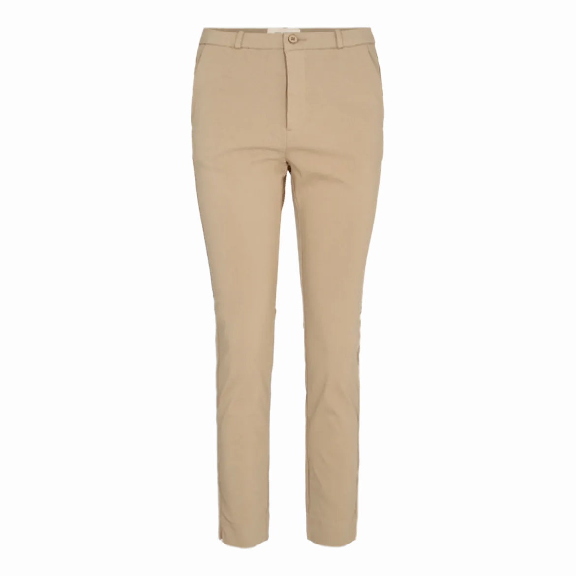 Freequent Naisten Housut, SOLVEJ ANKLE PANT Vaalea Beige