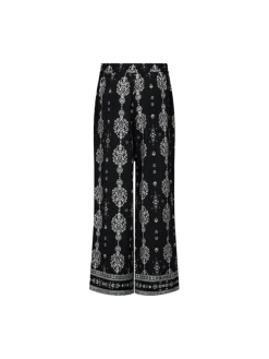 Freequent naisten housut Tilly Pant, musta kuosi