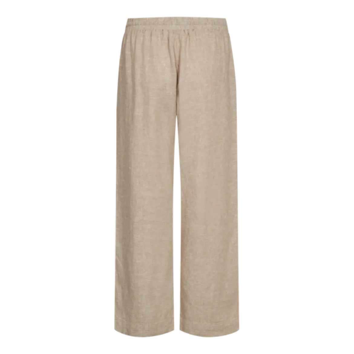 Freequent naisten kangashousut Lava Ankle Pant, vaalea beige
