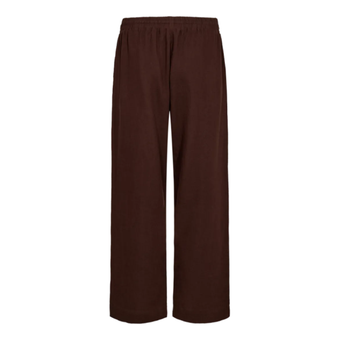 Freequent naisten kangashousut Lava Ankle Pant, keskiruskea