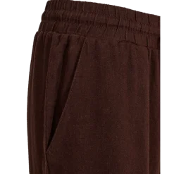 Freequent naisten kangashousut Lava Ankle Pant, keskiruskea