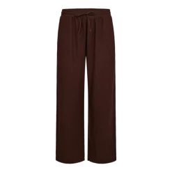Freequent naisten kangashousut Lava Ankle Pant, keskiruskea
