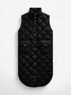 Freequent naisten liivi Fqolga Waistcoat, Black