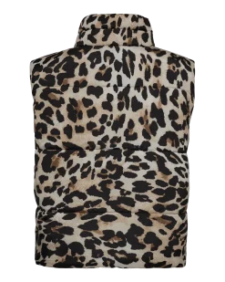 Freequent naisten liivi, JOYCO WAISTCOAT Ruskea Kuosi