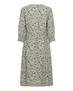 Freequent naisten mekko Molli Dress, kuosillinen beige