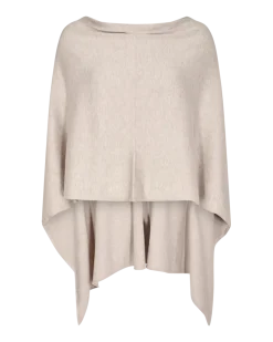 Freequent Naisten Neuleponcho, Claudisse S Cape Beige
