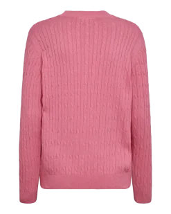 Freequent naisten neulepusero Dodo Pullover, pinkki