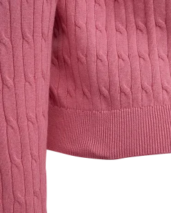 Freequent naisten neulepusero Dodo Pullover, pinkki