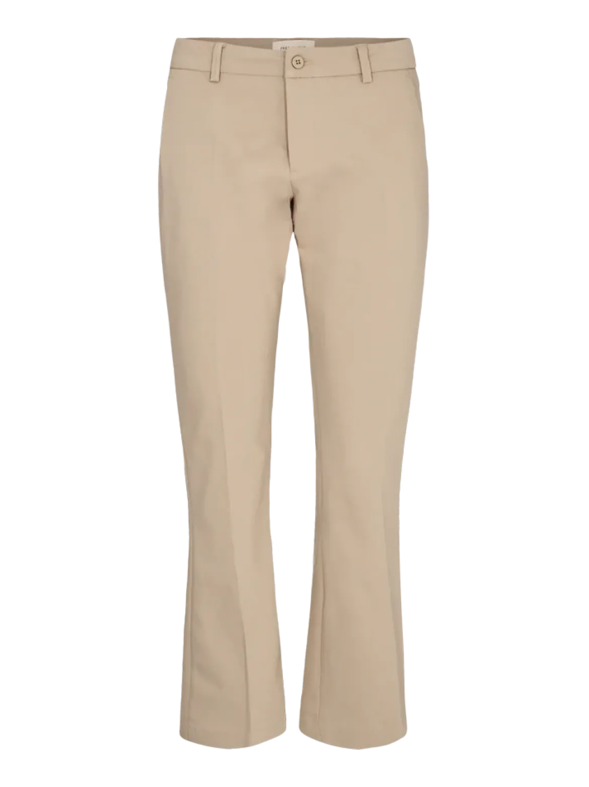 Freequent naisten nilkkapituiset housut Isadora Ankle PA Bootcut, vaalea beige
