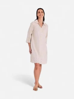 Freequent Naisten Paitamekko Linus Dress, Moonbeam Melange