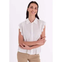 Freequent naisten pusero Fqbina Blouse, Brilliant white