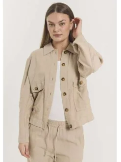 Freequent naisten takki Lava Jacket, hiekka