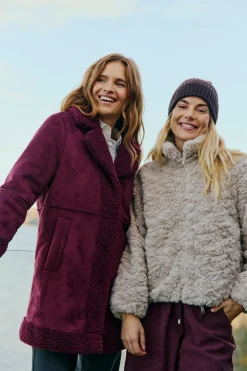 Freequent naisten teddytakki Foby, Moonbeam
