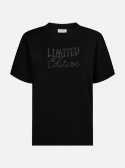 Freequent naisten T-paita Malak, Black