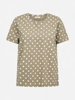 Freequent naisten t-paita Viva Tee, Silvermink