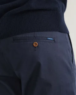 Gant chinokset, HALLDEN SLIM CHINO Tummansininen