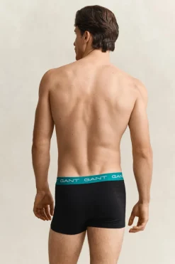 Gant miesten bokserit 3-Pack Trunks, musta