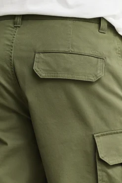 Gant miesten Cargo shortsit Regular Classic, tummanvihreä