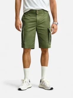 Gant miesten Cargo shortsit Regular Classic, tummanvihreä