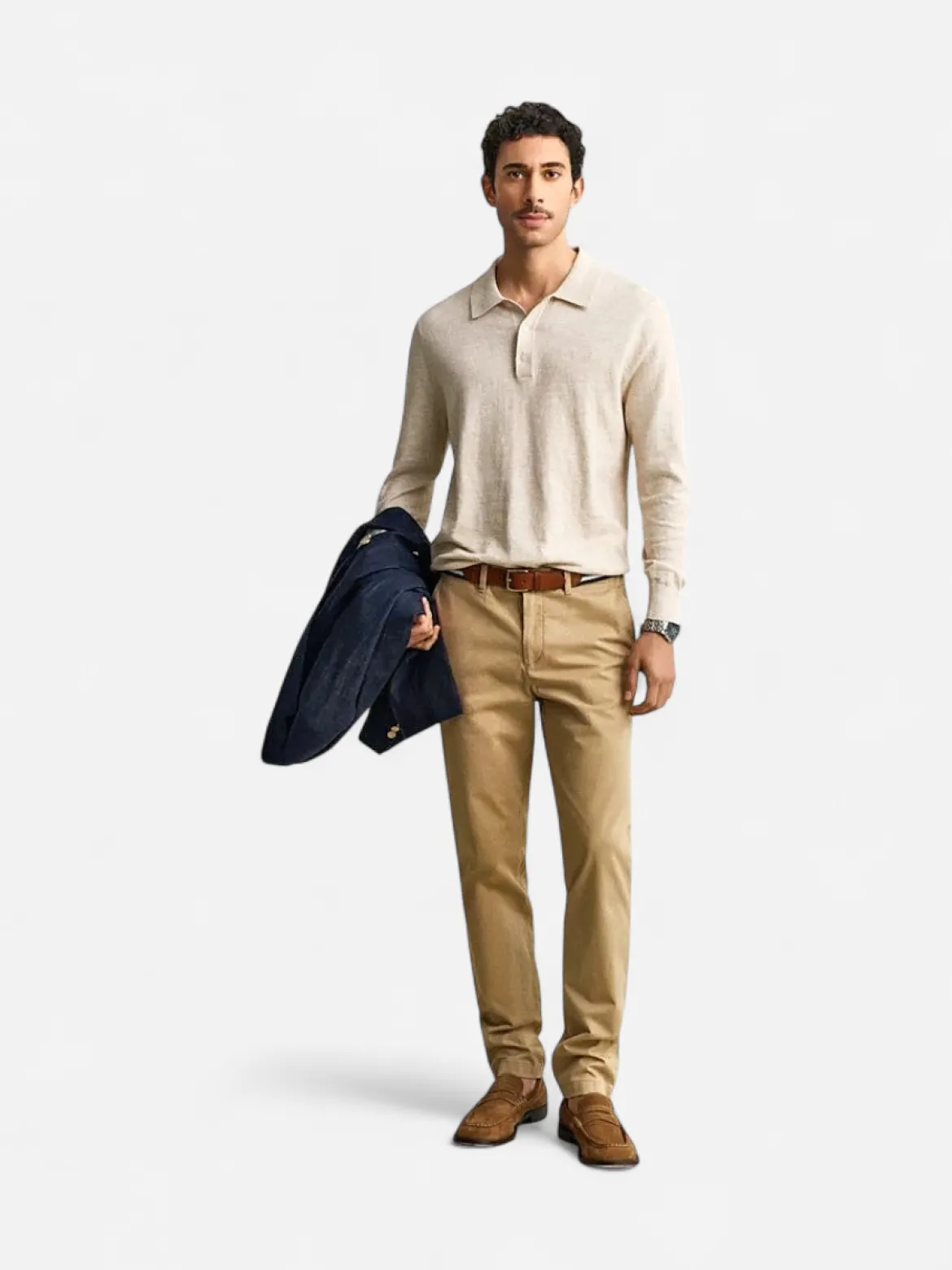 Gant miesten chinot Slim Chinos, Oat Beige