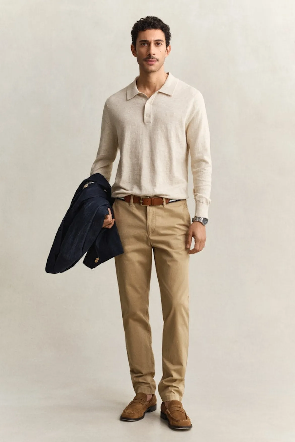 Gant miesten chinot Slim Chinos, Oat Beige