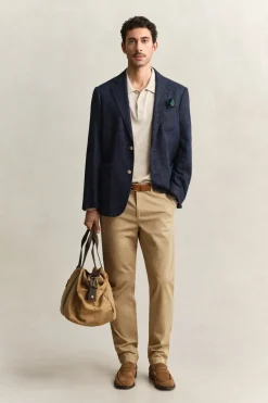 Gant miesten chinot Slim Chinos, Oat Beige