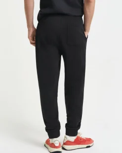 Gant miesten collegehousut Reg Shield Sweatpants, musta