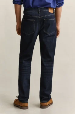 Gant miesten farkut Gant Jeans regular fit, sininen, indigo