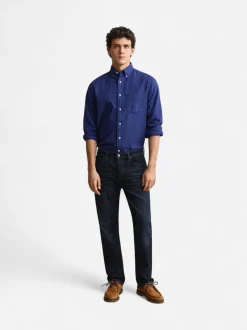 Gant miesten farkut Gant Jeans regular fit, sininen, indigo