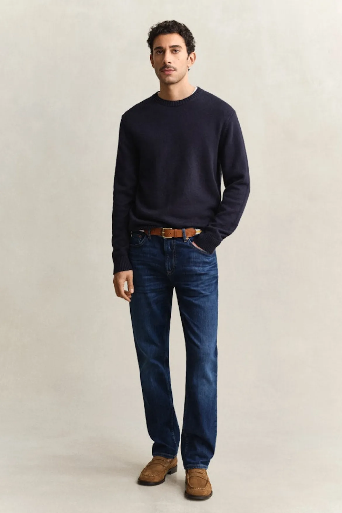 Gant miesten farkut Regular Fit Clean Wash Jeans, sininen