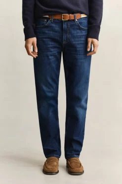 Gant miesten farkut Regular Fit Clean Wash Jeans, sininen