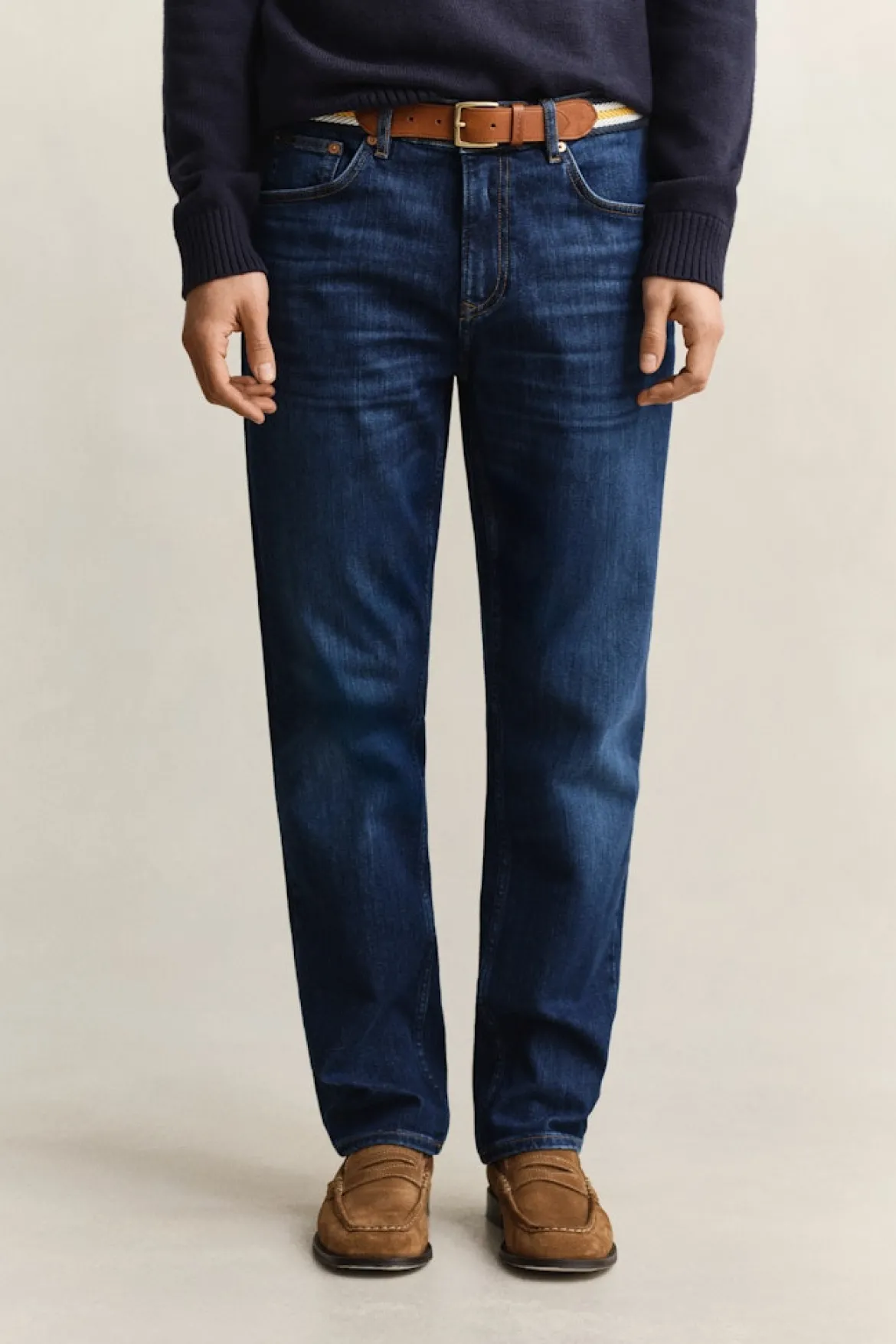 Gant miesten farkut Regular Fit Clean Wash Jeans, sininen