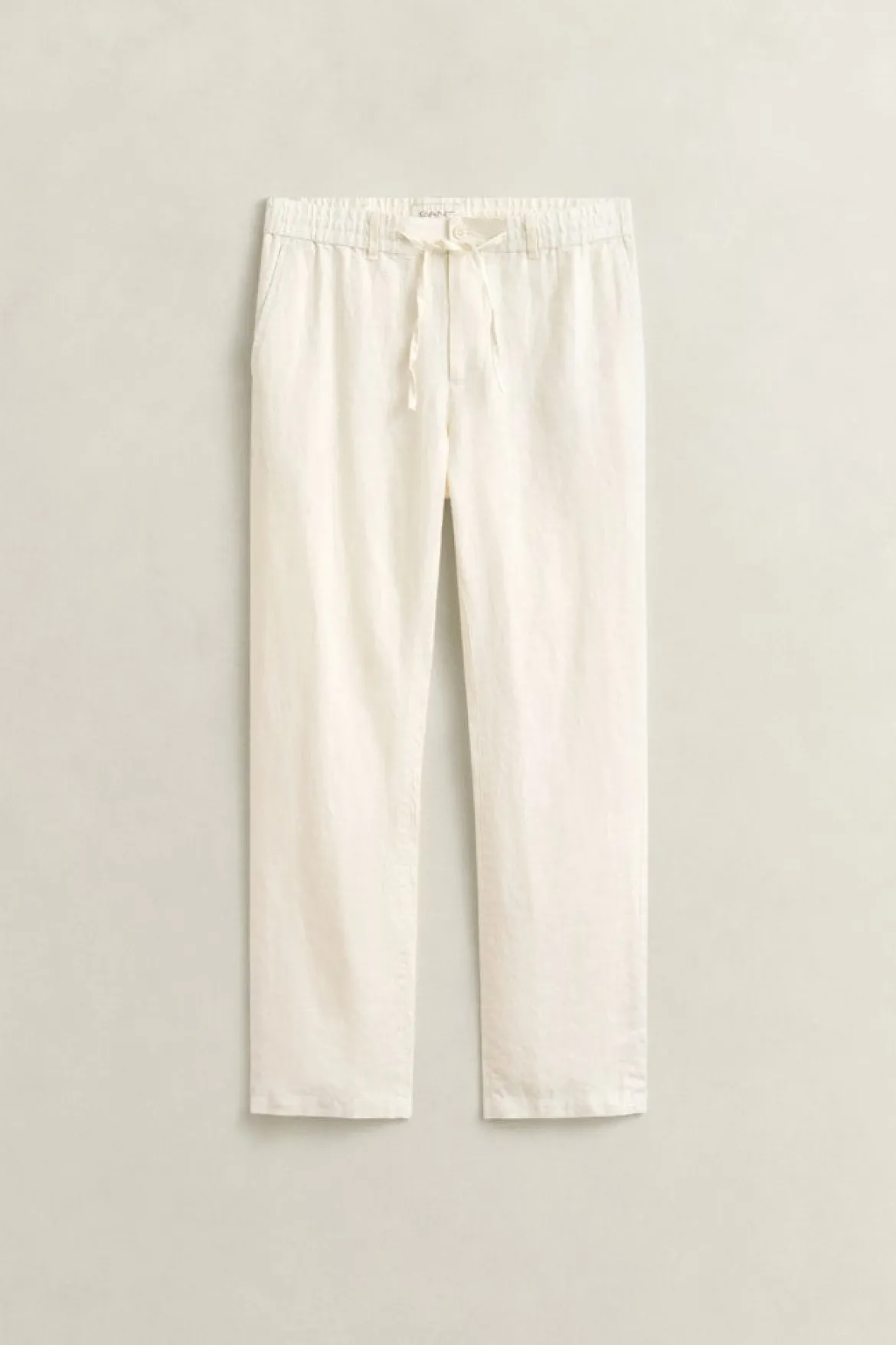 Gant miesten housut Regular Linen Pant, kerma