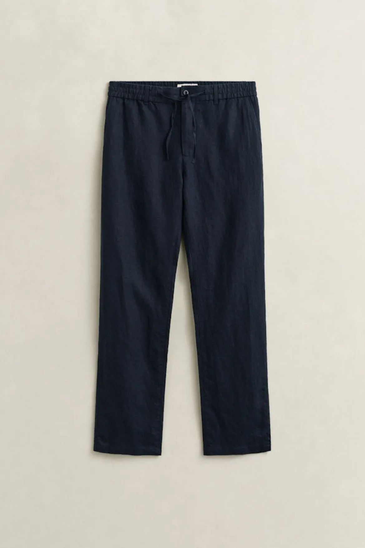 Gant miesten housut Regular Linen Pant, tummansininen