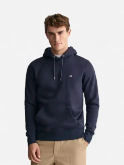 Gant miesten huppari Shield Hoodie, tummansininen