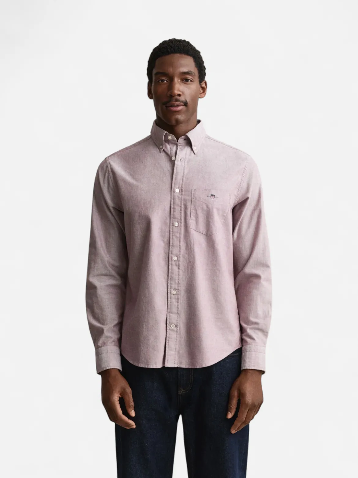 Gant miesten kauluspaita Regular Fit Classic Oxford Shirt, Deep Grape Wine