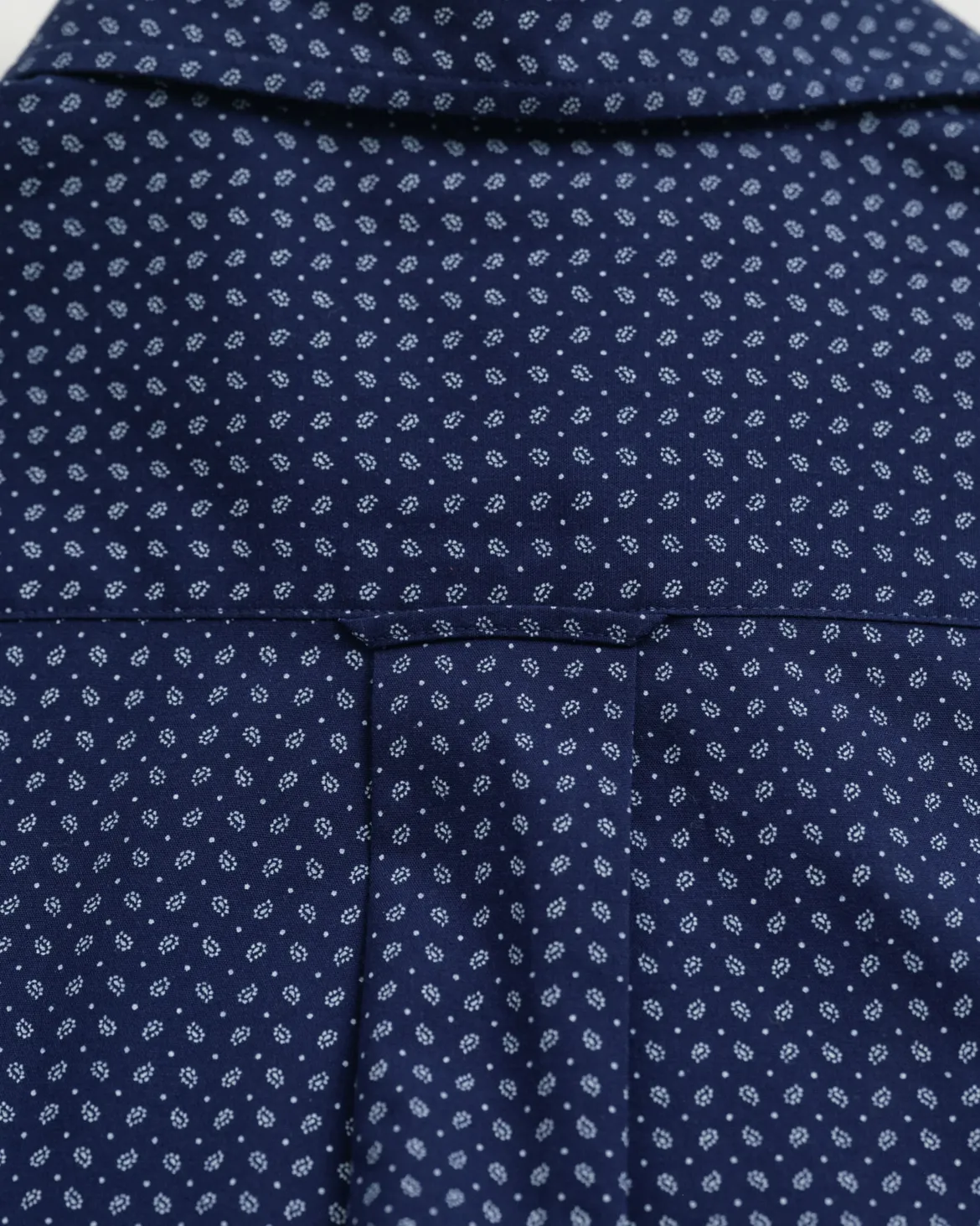Gant miesten kauluspaita, REG MICRO PRINT SHIRT Sininen Kuosi