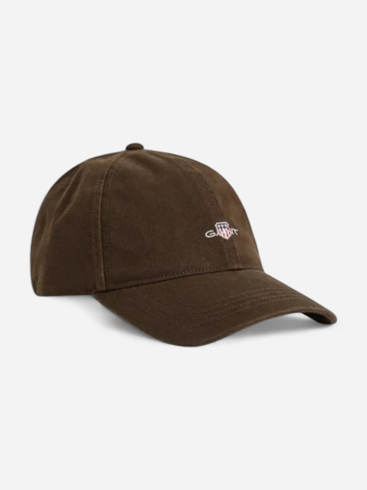 Gant miesten lippis Shield Cotton Twill Cap, tummanruskea
