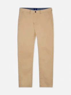 Gant Miesten Puuvillahousut, Slim Twill Chino Beige