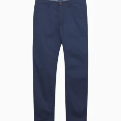 Gant Miesten Puuvillahousut, Slim Twill Chino Tummansininen