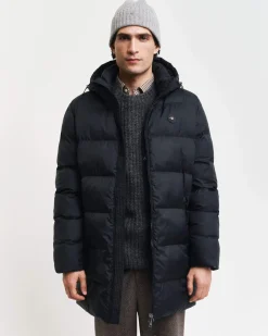 Gant Miesten Talvitakki, ACTIVE CLOUD MID LENGTH Musta