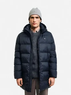 Gant Miesten Talvitakki, ACTIVE CLOUD MID LENGTH Musta