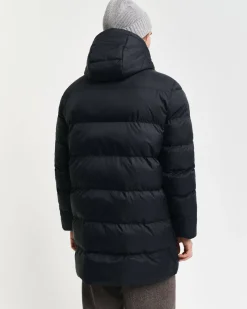Gant Miesten Talvitakki, ACTIVE CLOUD MID LENGTH Musta