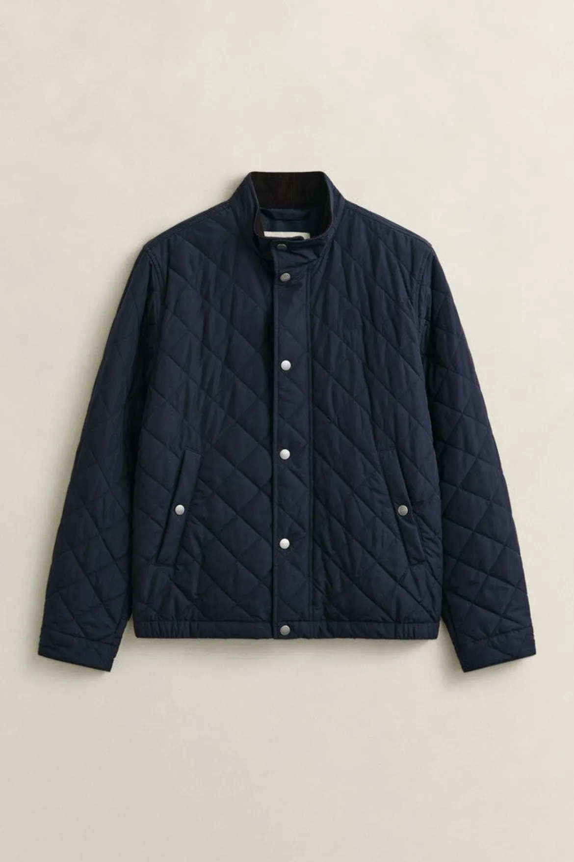Gant miesten tikkitakki Classic Quilted Jacket, tummansininen