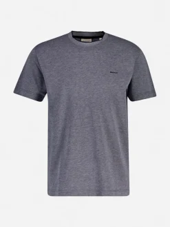 Gant miesten t-paita Tonw Pique SS TShirt, tummansininen