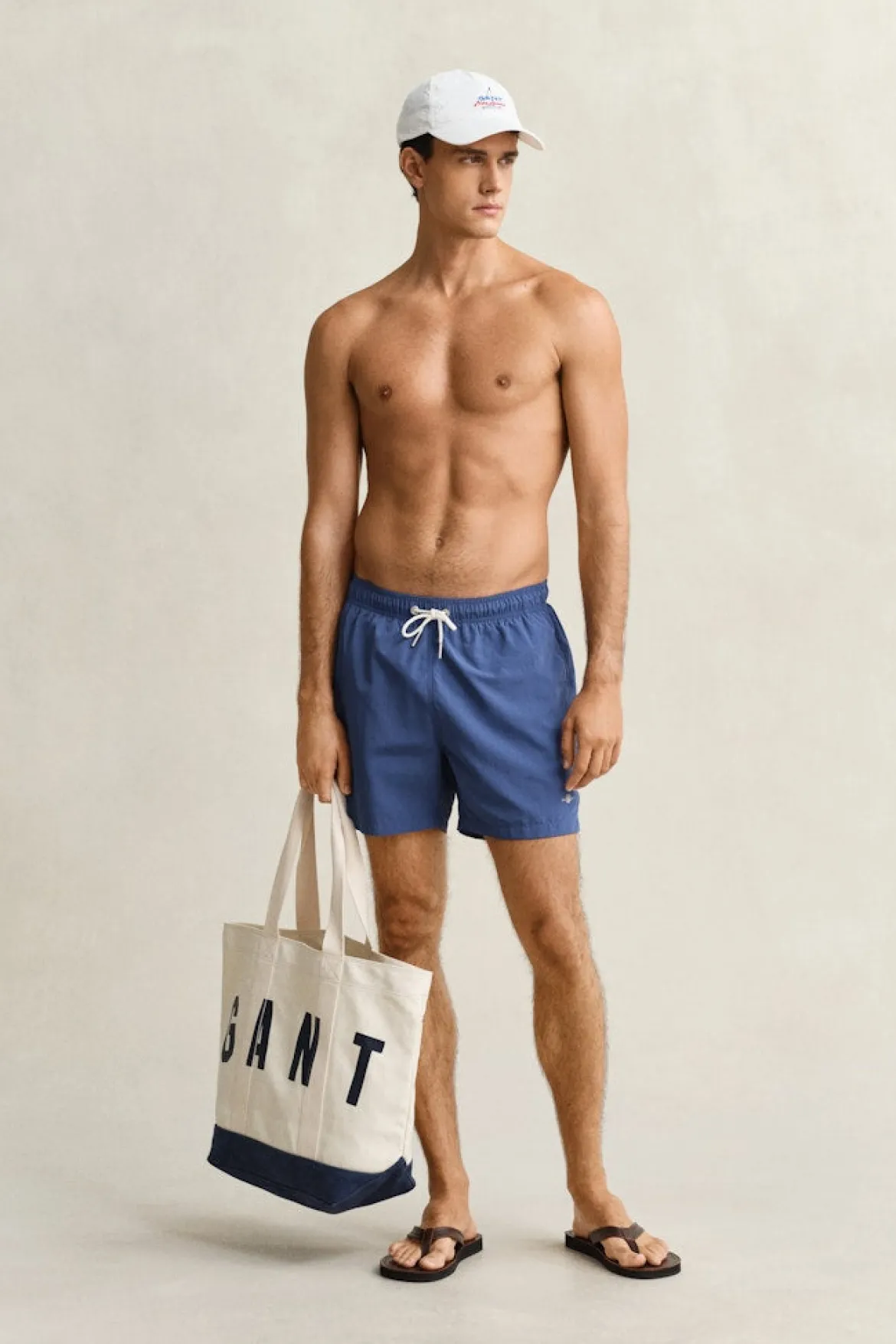 Gant miesten uimashortsit Classic Fit Swim Shorts, sininen