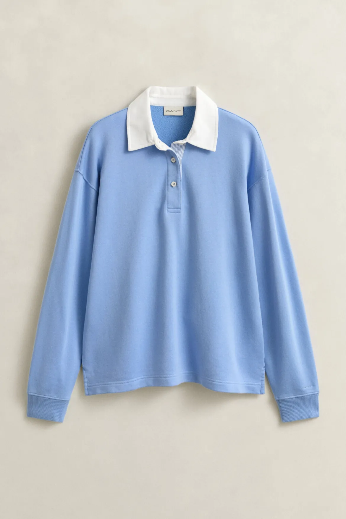 Gant naisten paita Rugger Sweatshirt, sininen