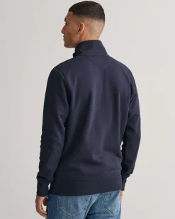 Gant neuletakki, ORIGINAL FULL ZIP CARDIGAN Tummansininen